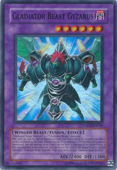 Gladiator Beast Gyzarus - LODT-EN044 - Super Rare Unlimited