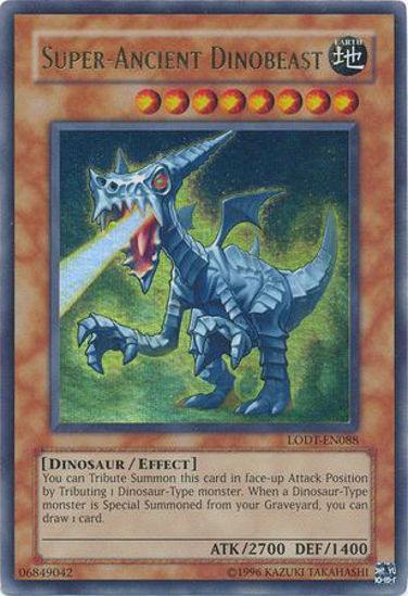 Super-Ancient Dinobeast - LODT-EN088 - Ultra Rare Unlimited