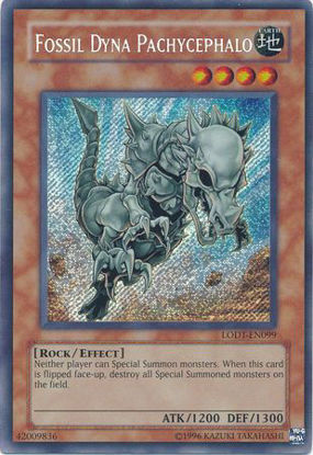 Fossil Dyna Pachycephalo - LODT-EN099 - Secret Rare Unlimited