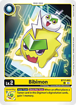 Bibimon - BT17-003 - Common Foil