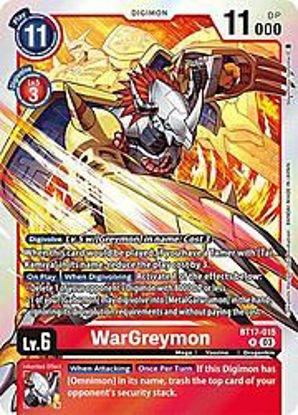 WarGreymon - BT17-015 - Rare Foil