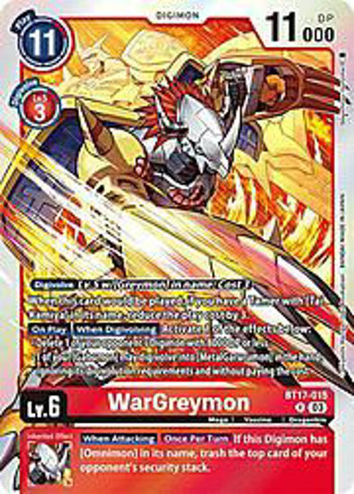 WarGreymon - BT17-015 - Rare Foil