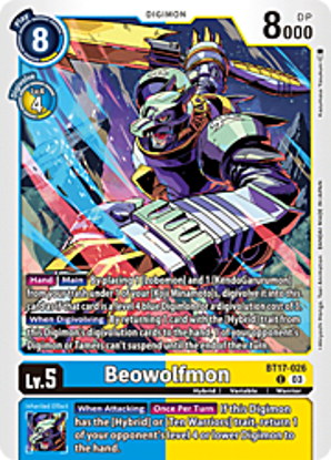 Beowolfmon - BT17-026 - Common Foil