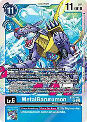 MetalGarurumon - BT17-027 - Rare Foil