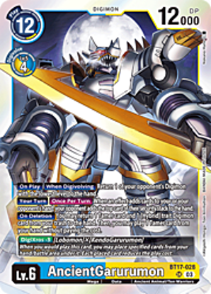 AncientGarurumon - BT17-028 - Uncommon