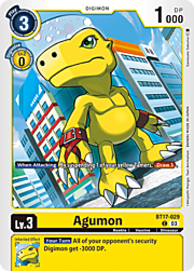 Agumon - BT17-029 - Common Foil