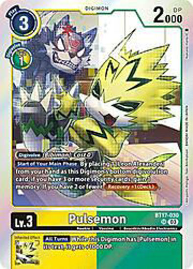 Pulsemon - BT17-030 - Super Rare Foil