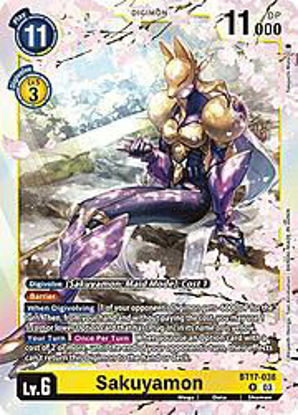 Sakuyamon - BT17-038 - Rare Foil