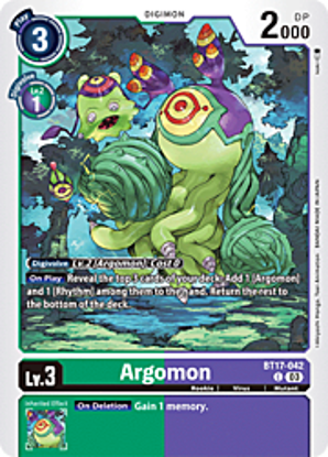 Argomon - BT17-042 - Common Foil