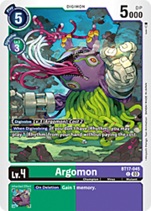 Argomon - BT17-045 - Common Foil