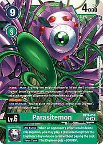 Parasitemon - BT17-050 - Rare Foil