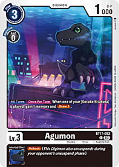 Agumon - BT17-052 - Common Foil