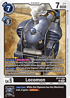 Locomon - BT17-056 - Common Foil