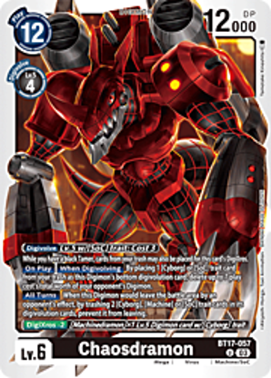 Chaosdramon - BT17-057 - Uncommon