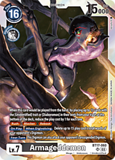 Armageddemon - BT17-060 - Super Rare Foil