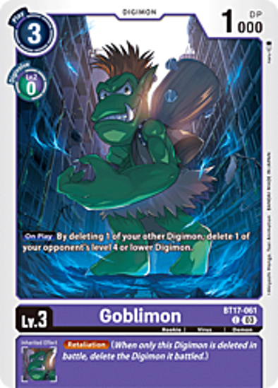 Goblinmon - BT17-061 - Common Foil