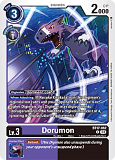 Dorumon - BT17-062 - Common Foil