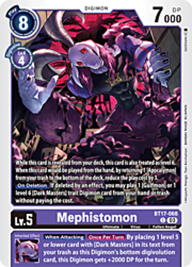 Mephistomon - BT17-068 - Common Foil