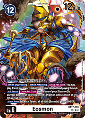 Eosmon - BT17-076 - Super Rare Foil