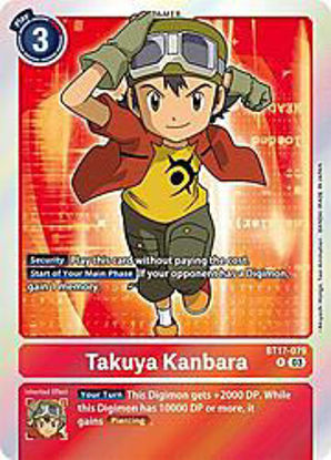 Takuya Kanbara - BT17-079 - Rare Foil