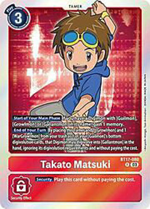 Takato Matsuki - BT17-080 - Rare Foil