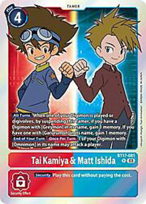 Tai Kamiya & Matt Ishida - BT17-081 - Rare Foil