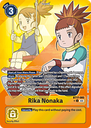 Rika Nonaka (Alternate Art) - BT17-085a - Uncommon