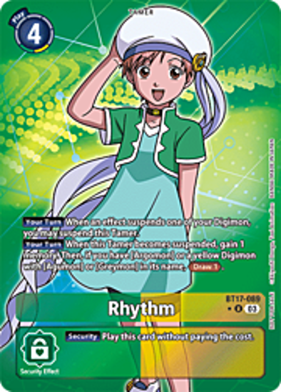 Rhythm (Alternate Art) - BT17-089a - Uncommon