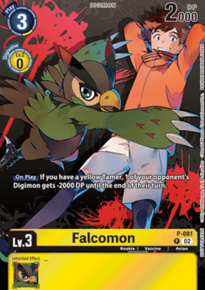 Falcomon (Alternate Art) - P-081 - Foil