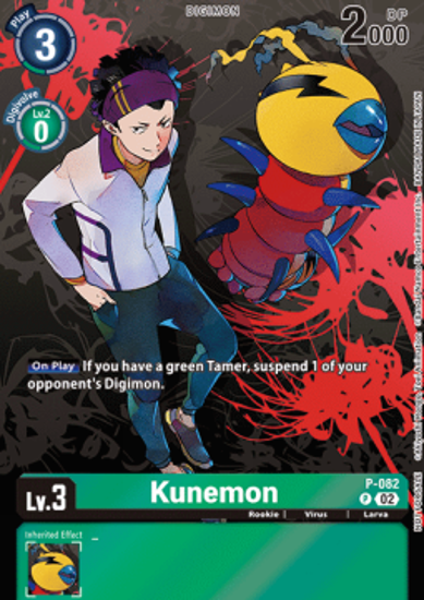 Kunemon (Alternate Art) - P-082 - Foil