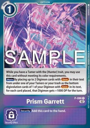 Prism Garrett (Promo) - P-096 - Promo Foil