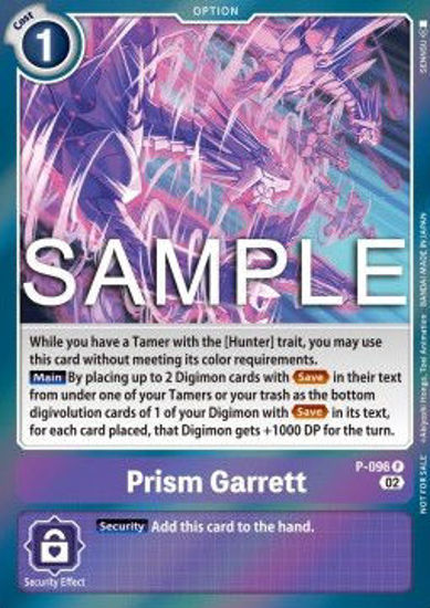 Prism Garrett (Promo) - P-096 - Promo Foil