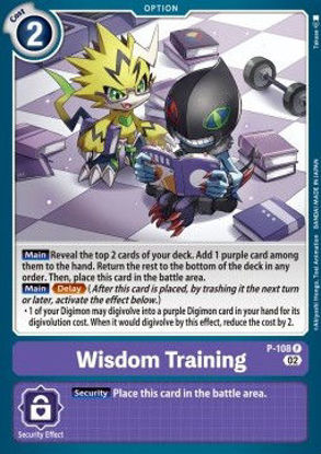 Wisdom Training (Promo) - P-108 - Promo Foil