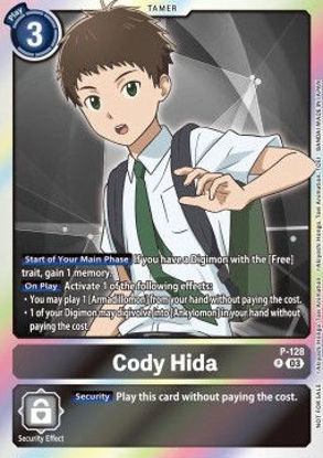 Cody Hida (Promo) - P-128 - Promo Foil