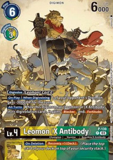 Leomon (X Antibody) (Promo) - P-139 - Promo Foil