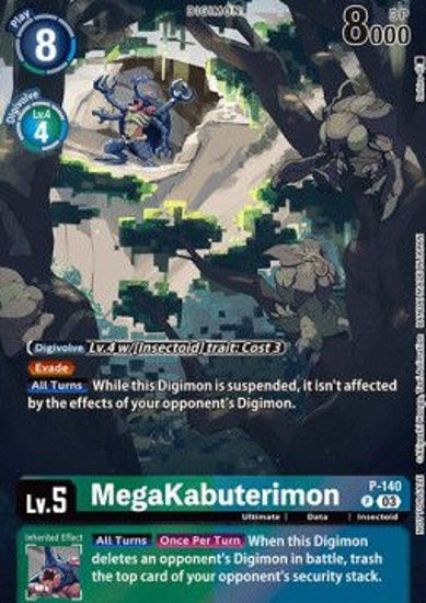 MegaKabuterimon (Promo) - P-140 - Promo Foil