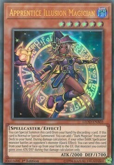 Apprentice Illusion Magician - LEDD-ENA03 - Ultra Rare Unlimited