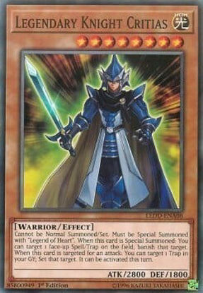 Legendary Knight Critias - LEDD-ENA08 - Common Unlimited