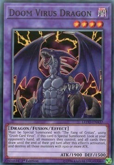 Doom Virus Dragon - LEDD-ENA37 - Common Unlimited