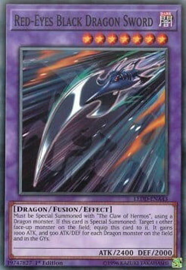 Red-Eyes Black Dragon Sword - LEDD-ENA43 - Common Unlimited