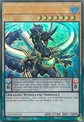 Odd-Eyes Arc Pendulum Dragon - LEDD-ENC00 - Ultra Rare Unlimited