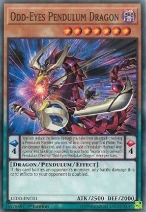 Odd-Eyes Pendulum Dragon - LEDD-ENC01 - Common Unlimited