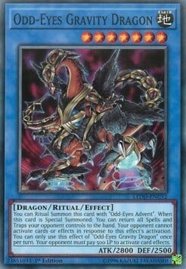 Odd-Eyes Gravity Dragon - LEDD-ENC12 - Common Unlimited