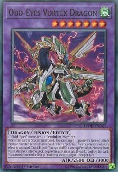 Odd-Eyes Vortex Dragon - LEDD-ENC27 - Common Unlimited