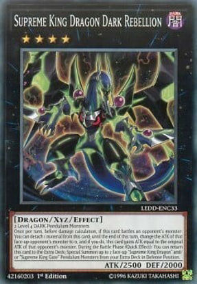 Supreme King Dragon Dark Rebellion - LEDD-ENC33 - Common Unlimited