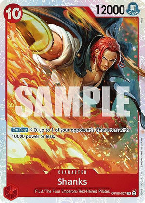 Shanks - OP06-007 - Super Rare