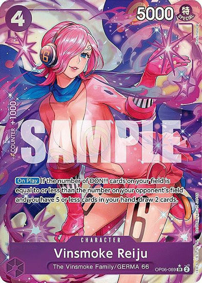 Vinsmoke Reiju (Alternate Art) - OP06-069a - Alternate Art