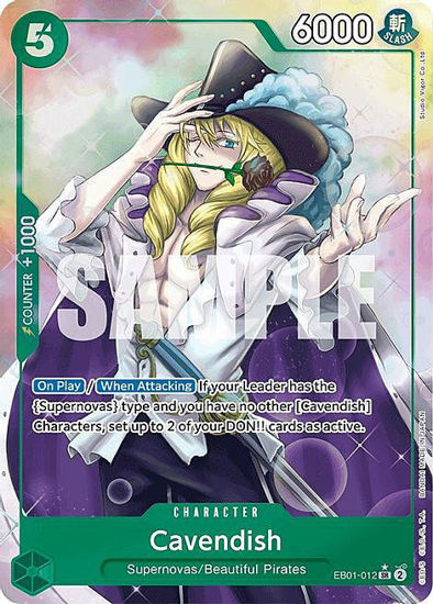 Cavendish (Alternate Art) - EB01-012a - Alternate Art