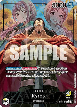 Kyros (Alternate Art) - EB01-040a - Leader