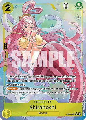 Shirahoshi (Alternate Art) - EB01-057a - Alternate Art